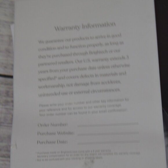 Brightech Saturn Color RGB Table Lamp Classic Black Modern NEW BOX DAMAGE - Picture 10 of 13